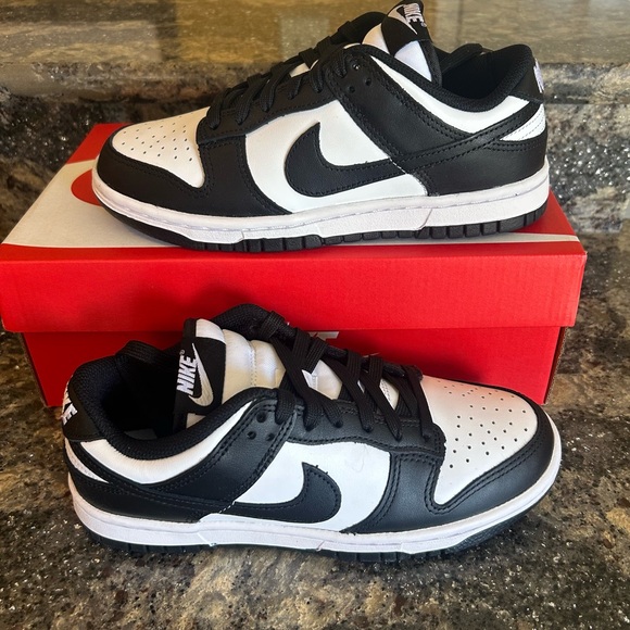 Nike Dunk Low White Black DD1503-101 Women’s - Picture 1 of 5